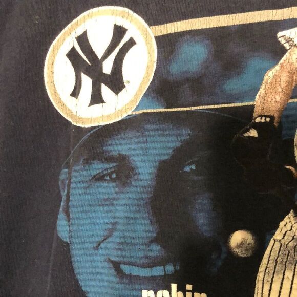 NY Yankees Robin Ventura 3rd Base 2003 Tee L - Picture 4 of 10